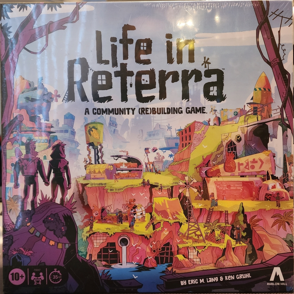 Hasbro Life in Reterra Board Game - Multicolor Manufactured Packaging
